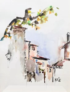 "Ramatuelle, Südfrankreich" 48x36 (2022)